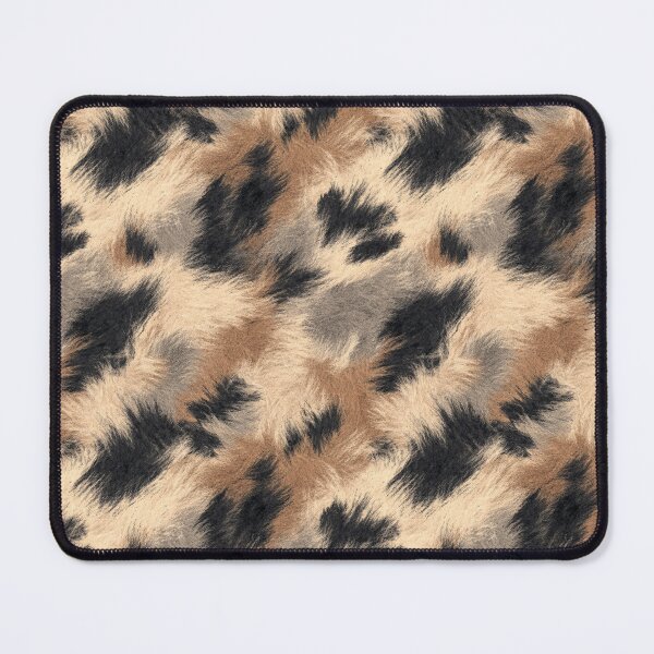 Item preview, Realistic Tricolor Patchwork Faux Fur designed and sold by arteresting-art.