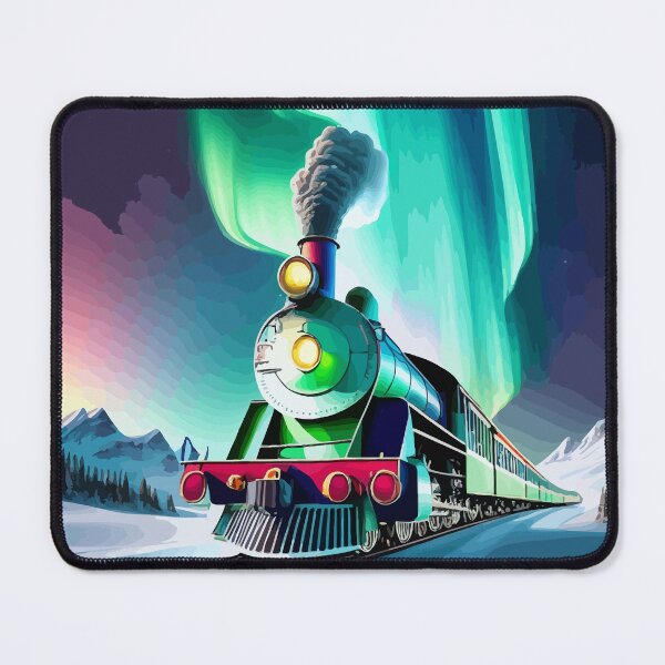 Item preview, Rails of the Northern Lights designed and sold by bb-15artstudio.