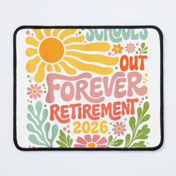 Item preview, Schools Out Forever Retirement 2026 Retired Teacher Summer T-Shirt designed and sold by KTY-NUSS.