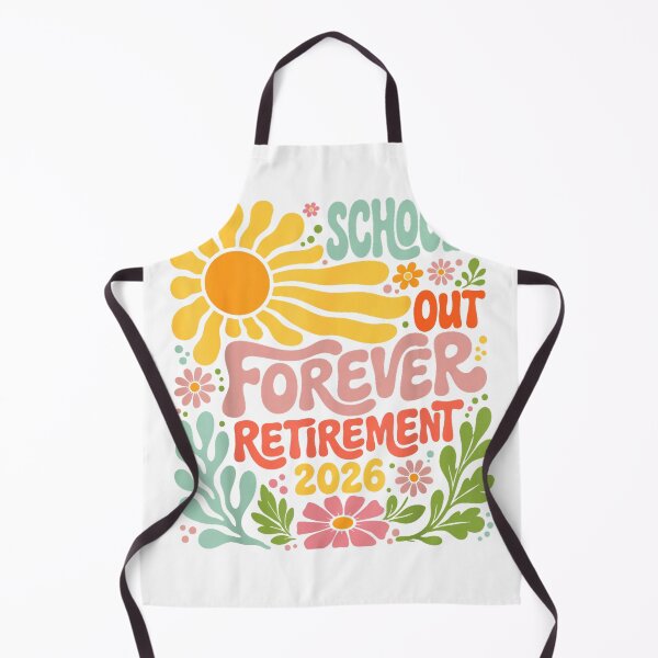 Item preview, Schools Out Forever Retirement 2026 Retired Teacher Summer T-Shirt designed and sold by KTY-NUSS.
