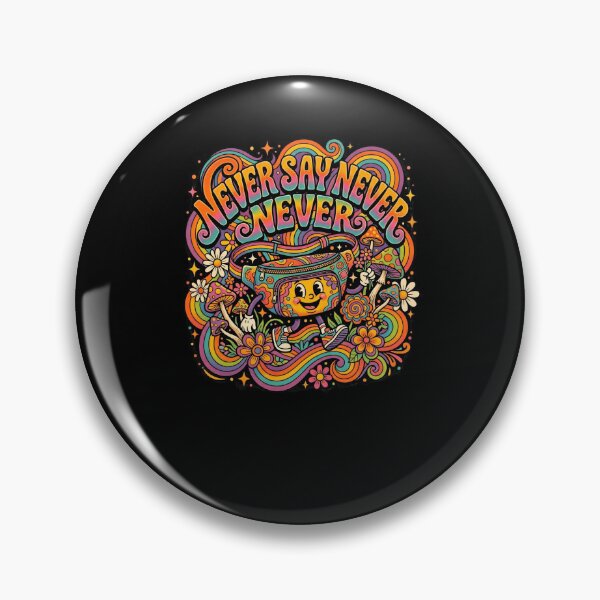 Item preview, NEVER SAY NEVER Psychedelic Fanny Pack Groovy designed and sold by snowry.