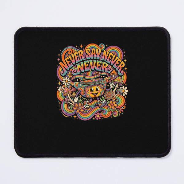 Item preview, NEVER SAY NEVER Psychedelic Fanny Pack Groovy designed and sold by snowry.