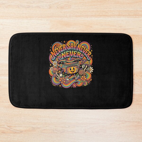 Item preview, NEVER SAY NEVER Psychedelic Fanny Pack Groovy designed and sold by snowry.