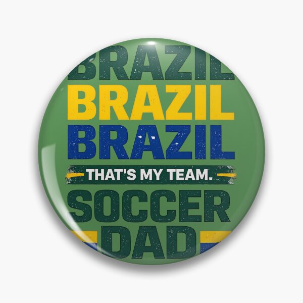 Item preview, Brazil Soccer Dad 2026 | Football Dad World Cup Fan Design, That's my team, Soccer Dad Gift For Father, Match Day Brazil Fan Tee, Football Dad Shirt designed and sold by VectorJoy.