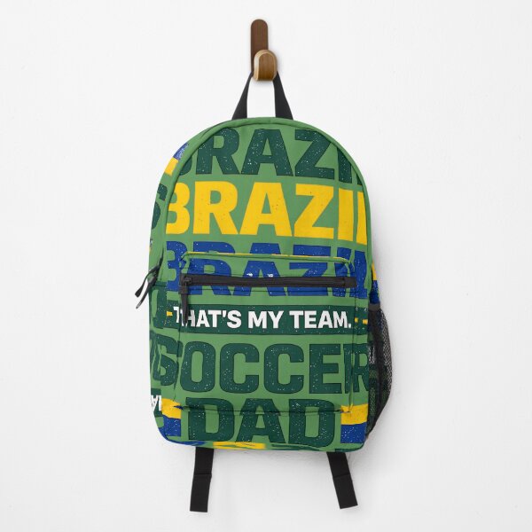 Item preview, Brazil Soccer Dad 2026 | Football Dad World Cup Fan Design, That's my team, Soccer Dad Gift For Father, Match Day Brazil Fan Tee, Football Dad Shirt designed and sold by VectorJoy.