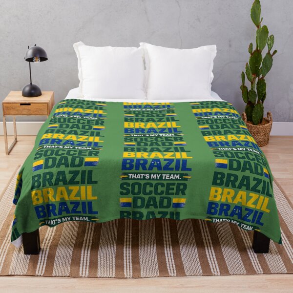 Item preview, Brazil Soccer Dad 2026 | Football Dad World Cup Fan Design, That's my team, Soccer Dad Gift For Father, Match Day Brazil Fan Tee, Football Dad Shirt designed and sold by VectorJoy.