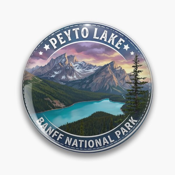 Artikelvorschau, Peyto Lake Emblem entworfen und verkauft von yunamaliskova.