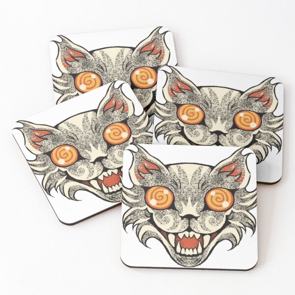 Item preview, Hypnotic Wolf Demon Horned Beast Illustration designed and sold by Metisor.