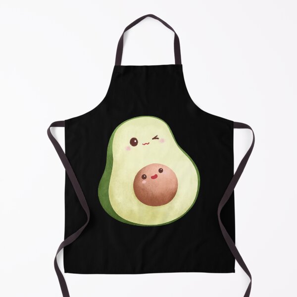 Item preview, Cute Kawaii Avocado Sticker – Adorable Winking Avocado Watercolor Character designed and sold by FestivityFinds.