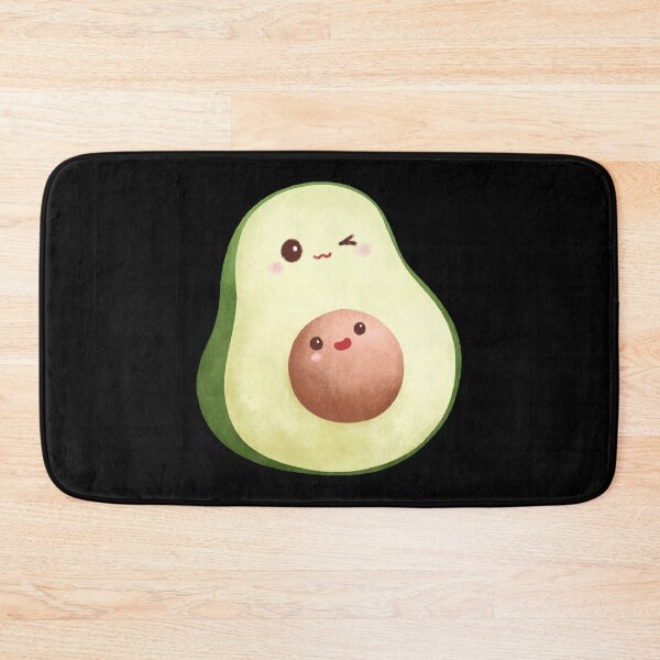 Item preview, Cute Kawaii Avocado Sticker – Adorable Winking Avocado Watercolor Character designed and sold by FestivityFinds.