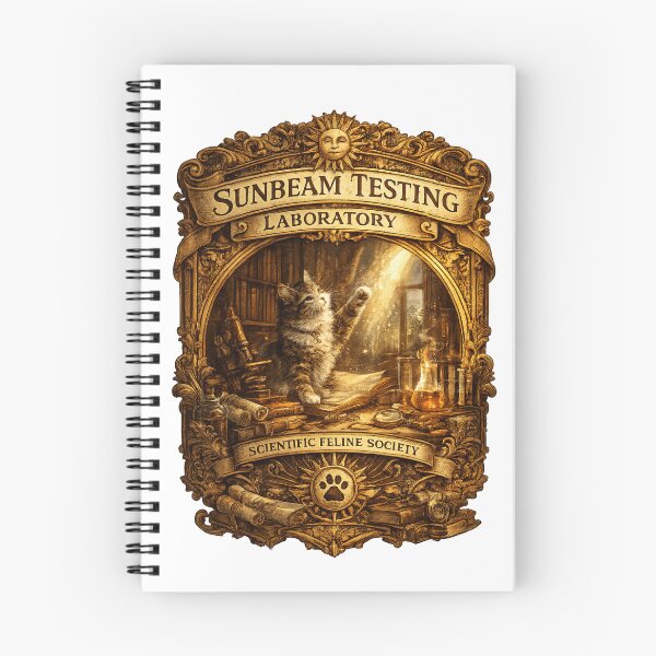 Item preview, Sunbeam Testing Laboratory Vintage Cat Science Society Sticker designed and sold by MrDev.