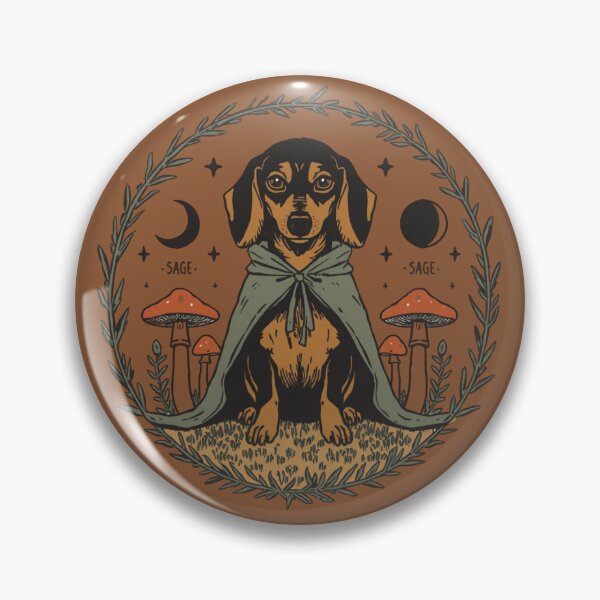 Item preview, Keeper of the Moon Dachshund 2A designed and sold by HertzandCoconut.