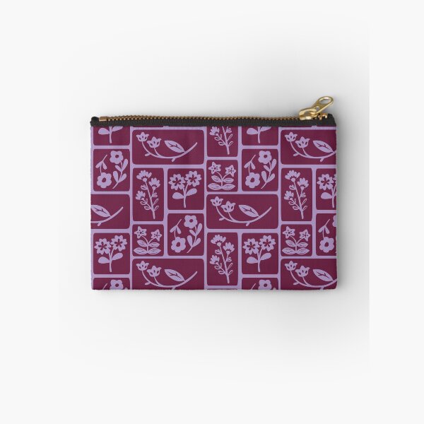 Item preview, Cute Plum Purple Floral Pattern | Eco Earthy Boho Botanical Design designed and sold by poppet103.