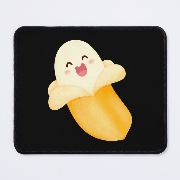 Item preview, Cute Kawaii Banana Sticker – Happy Smiling Watercolor Fruit Character designed and sold by FestivityFinds.