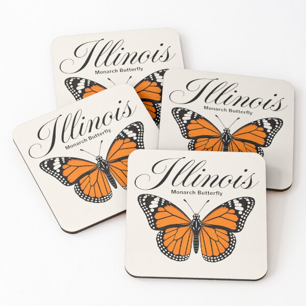 Item preview, LIllinois Monarch Butterfly designed and sold by The-Drip-Studio.