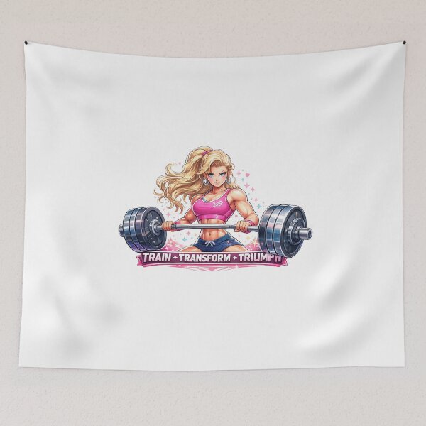 Item preview, Train Transform Triumph Anime Gym Girl designed and sold by Digistore1221.