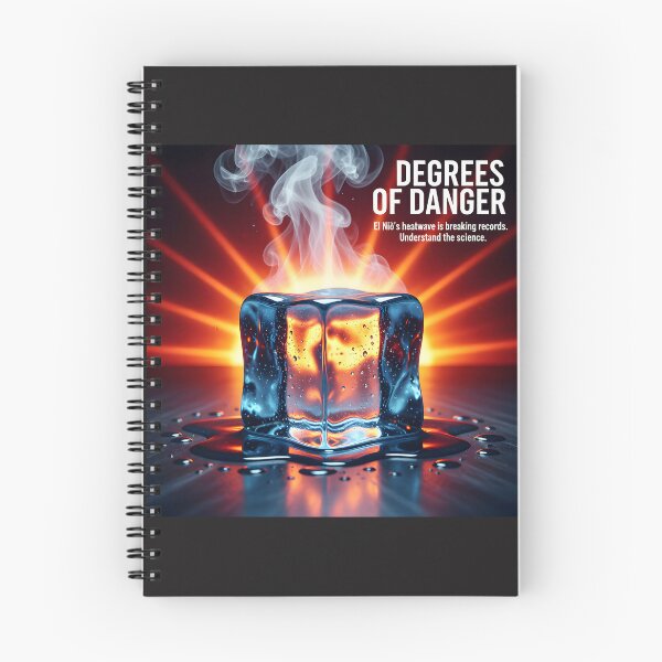 Item preview, El Niño Record Heatwave Science | Rapid Glacial Melting and Thermal Danger Physics designed and sold by Creative-RE.