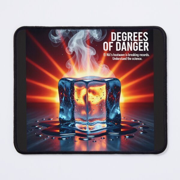 Item preview, El Niño Record Heatwave Science | Rapid Glacial Melting and Thermal Danger Physics designed and sold by Creative-RE.