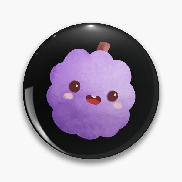 Item preview, Cute Chibi Blackberry Sticker – Kawaii Purple Berry Watercolor Character designed and sold by FestivityFinds.