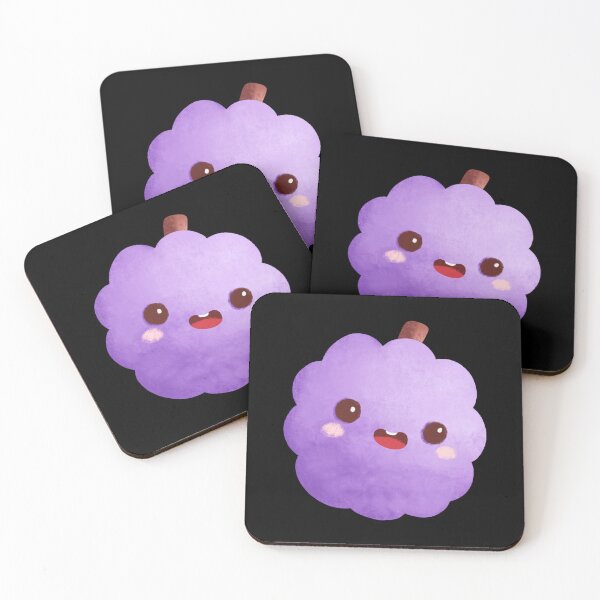 Item preview, Cute Chibi Blackberry Sticker – Kawaii Purple Berry Watercolor Character designed and sold by FestivityFinds.