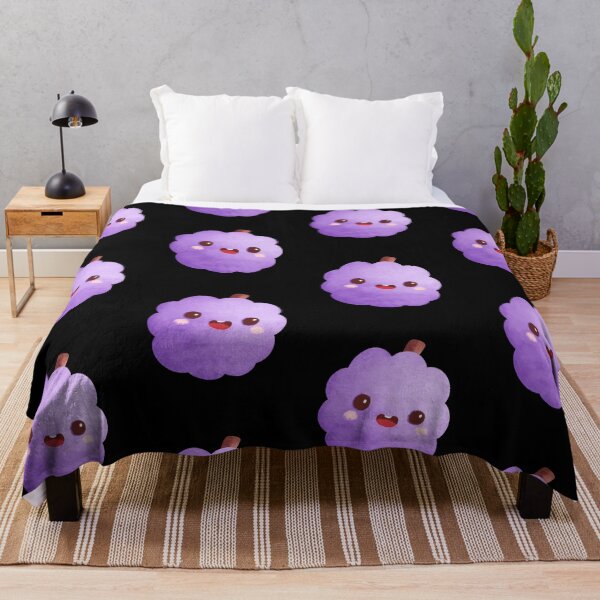 Item preview, Cute Chibi Blackberry Sticker – Kawaii Purple Berry Watercolor Character designed and sold by FestivityFinds.