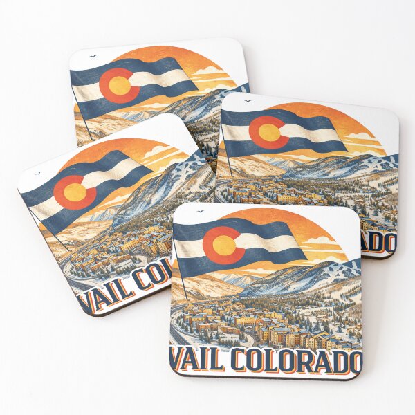 Item preview, Vail Colorado Ski Resort Sunset designed and sold by yunamaliskova.