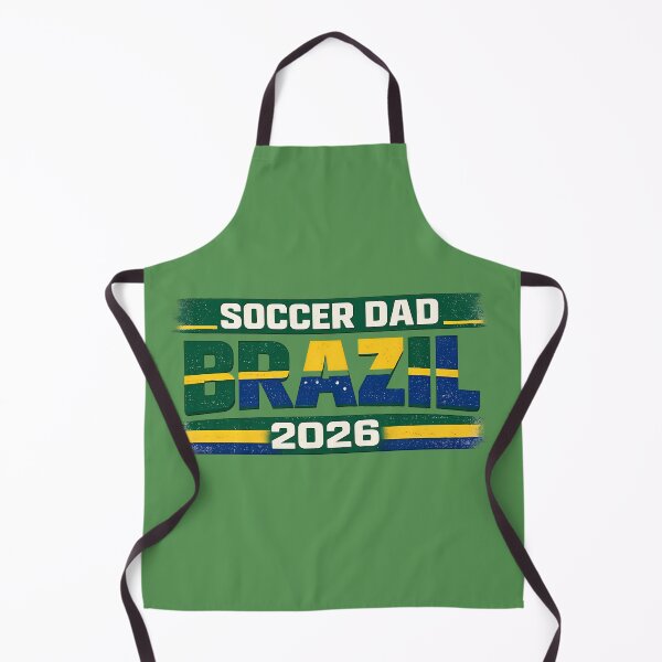 Item preview, Brazil Soccer Dad 2026 | Football Dad World Cup Fan Design, That's my team, Soccer Dad Gift For Father, Match Day Brazil Fan Tee, Football Dad Shirt designed and sold by VectorJoy.