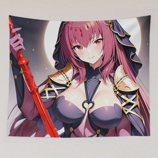 Item preview, Scathach Fate Grand Order Moon Halo Crimson Spear Sorcery designed and sold by riadjamai.