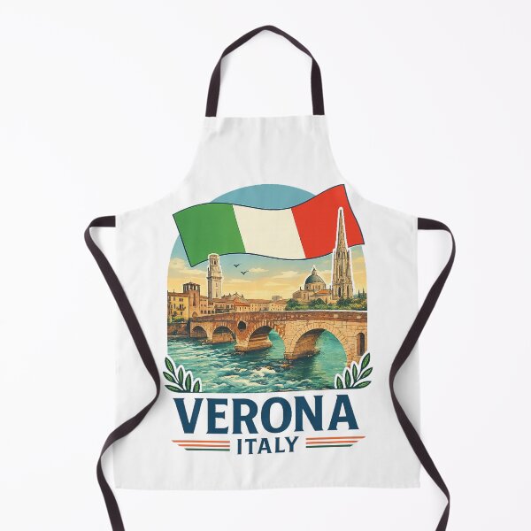 Item preview, Verona City Italy Flag designed and sold by yunamaliskova.