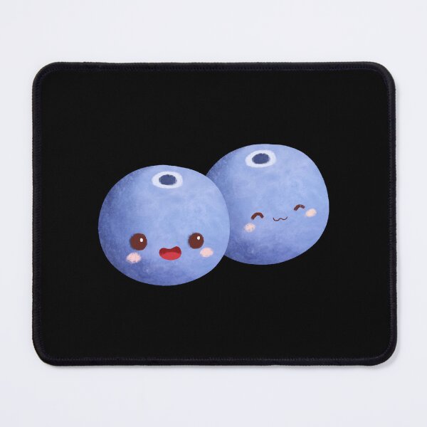 Item preview, Cute Chibi Blueberry Sticker – Adorable Kawaii Berry Duo Watercolor Character designed and sold by FestivityFinds.