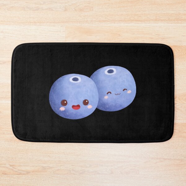 Item preview, Cute Chibi Blueberry Sticker – Adorable Kawaii Berry Duo Watercolor Character designed and sold by FestivityFinds.