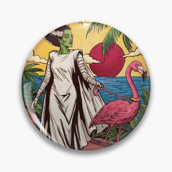 Item preview, The Bride Goes for a Walk designed and sold by PopFright Art Company .