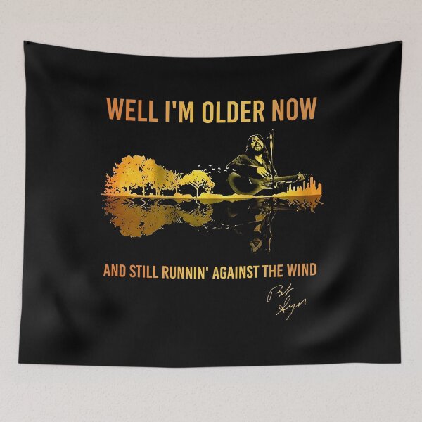 Item preview, Vintage Bob Seger Well I'm Older Now But I'm Still Running Against The Wind  designed and sold by DoubleLoadCJ.
