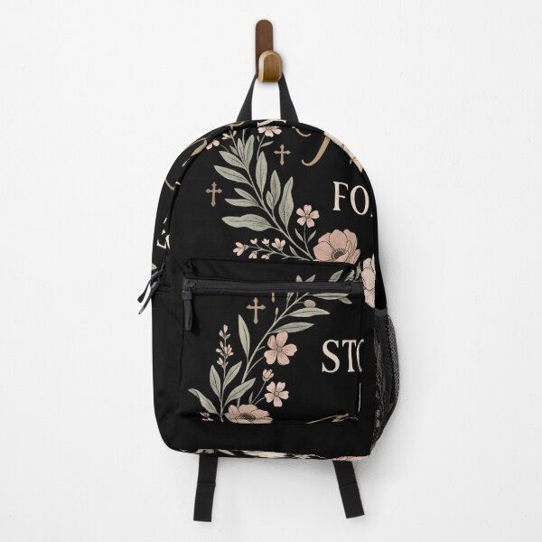 Item preview, STOP ME I'LL Pray FOR YOU Christian Faith Floral designed and sold by snowry.