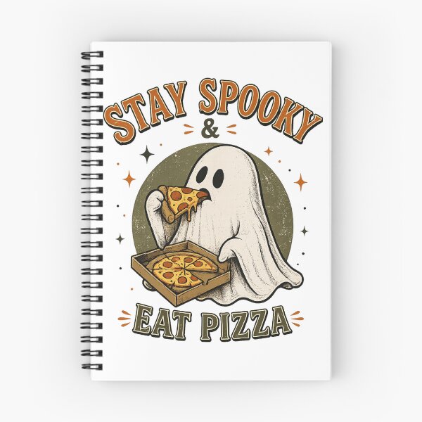 Item preview, Stay Spooky Eat Pizza Ghost designed and sold by LuloCreative.