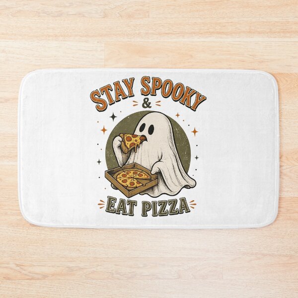 Item preview, Stay Spooky Eat Pizza Ghost designed and sold by LuloCreative.