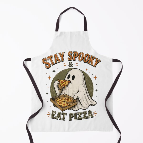 Item preview, Stay Spooky Eat Pizza Ghost designed and sold by LuloCreative.
