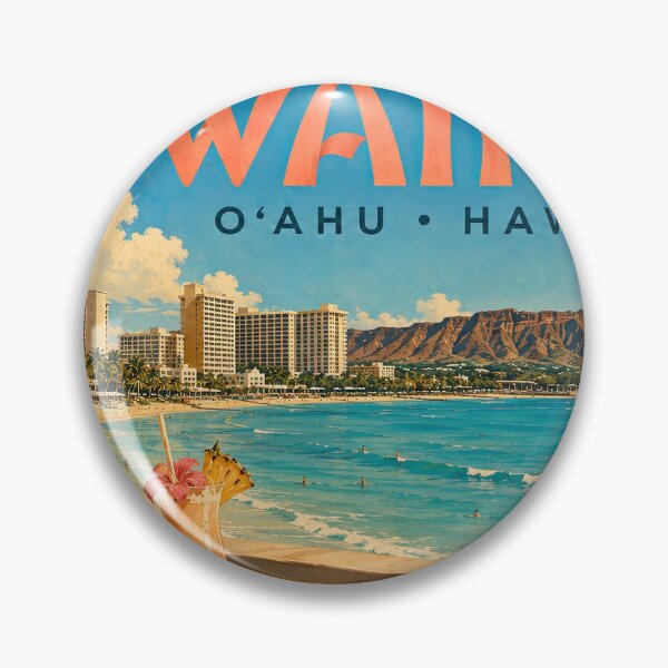 Item preview, Waikiki in Summer designed and sold by Robert Meyers-Lussier.