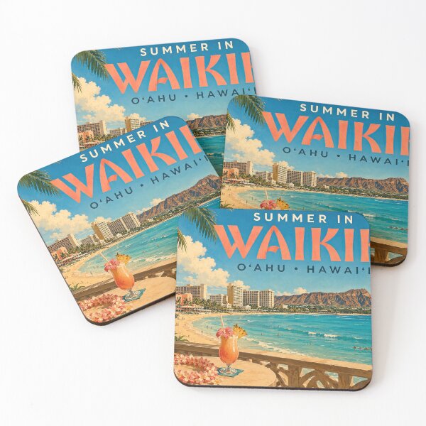 Item preview, Waikiki in Summer designed and sold by Robert Meyers-Lussier.