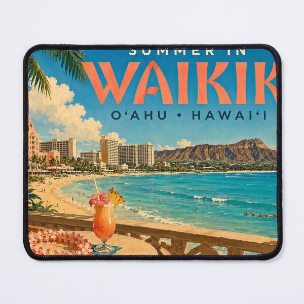 Item preview, Waikiki in Summer designed and sold by Robert Meyers-Lussier.