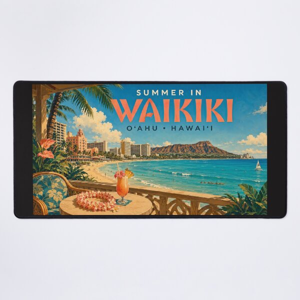 Item preview, Waikiki in Summer designed and sold by Robert Meyers-Lussier.