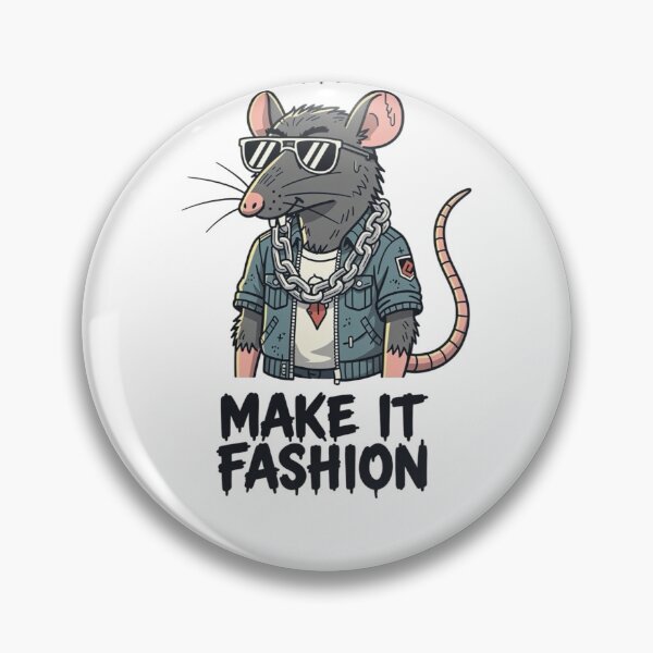 Item preview, Trash But Make It Fashion Funny Street Rat Meme designed and sold by BooDesignStudio.