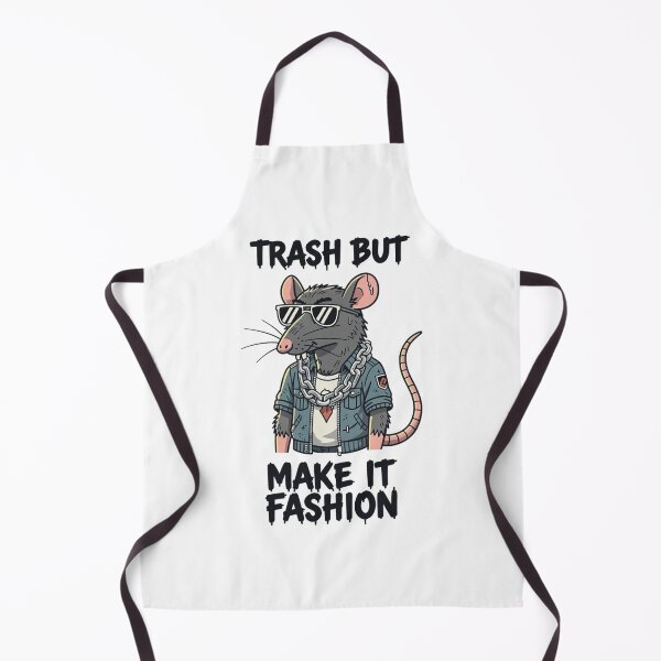 Item preview, Trash But Make It Fashion Funny Street Rat Meme designed and sold by BooDesignStudio.