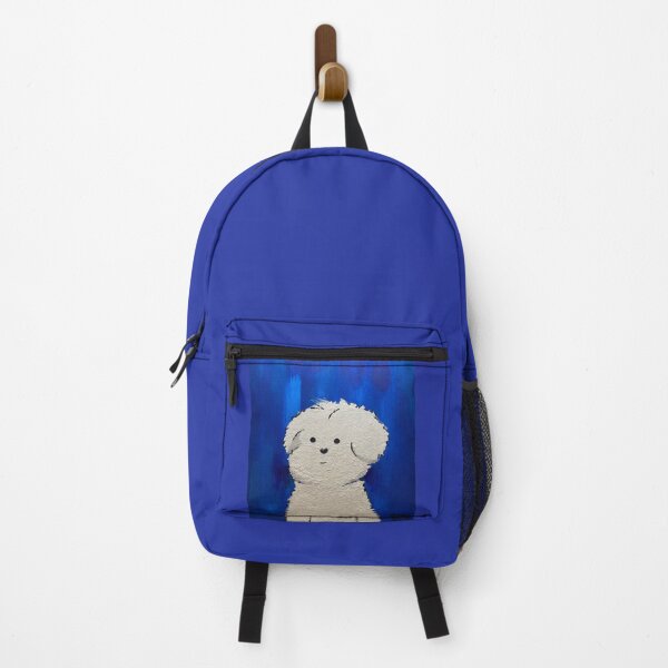 Item preview, White dog painting designed and sold by Mykemel.