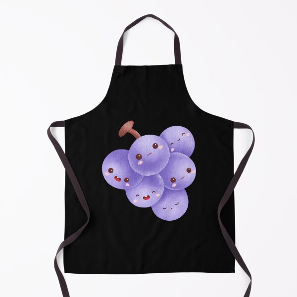 Item preview, Cute Chibi Grape Sticker – Adorable Kawaii Grape Cluster Watercolor Character designed and sold by FestivityFinds.