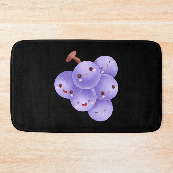 Item preview, Cute Chibi Grape Sticker – Adorable Kawaii Grape Cluster Watercolor Character designed and sold by FestivityFinds.