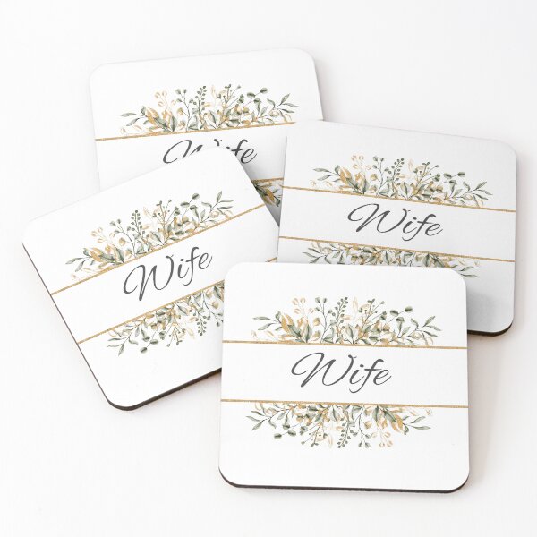 Item preview, Elegant Botanical "Wife" Keepsake designed and sold by SHAN-NO.