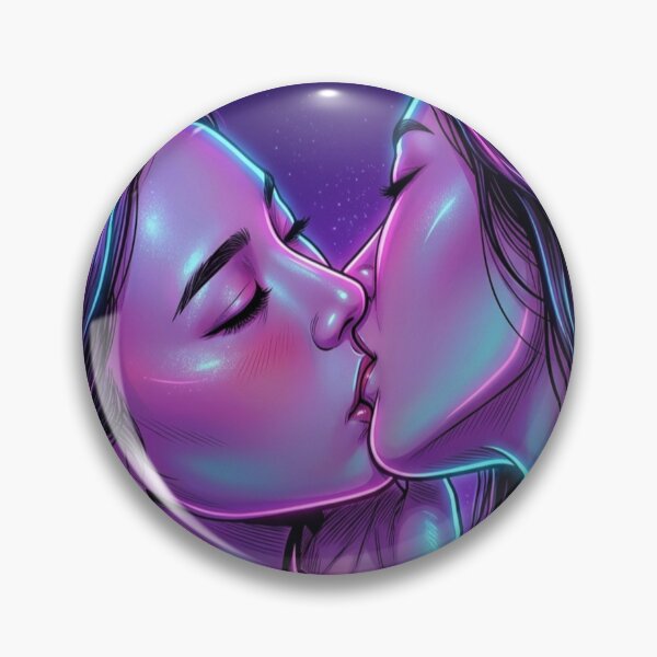 Item preview, Beyond Kissing Ran Lene GL Series Lgbtq+ WLW Decor Poster Print Art Comic Saying  designed and sold by Mind Space.