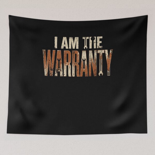 Item preview, The Warranty Distressed Mechanic Wrench Design designed and sold by snowry.