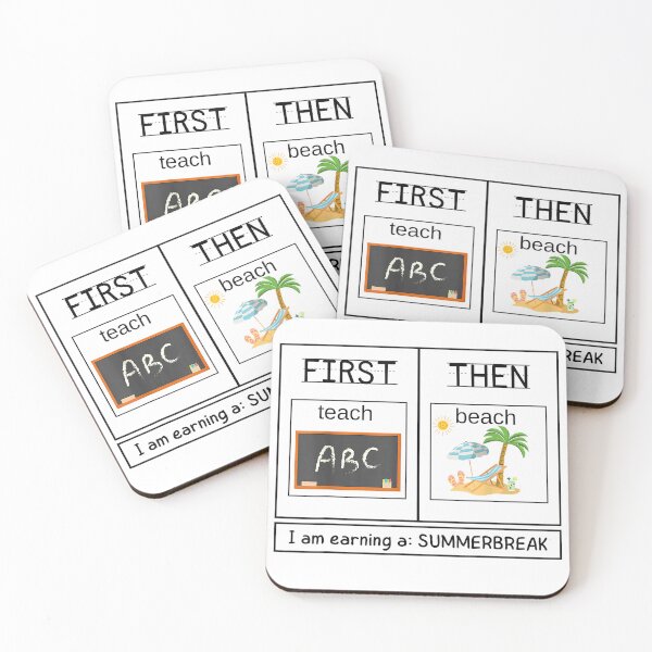 Item preview, Special Education Teacher First Teach Then Beach T-Shirt designed and sold by gidget-gadget.